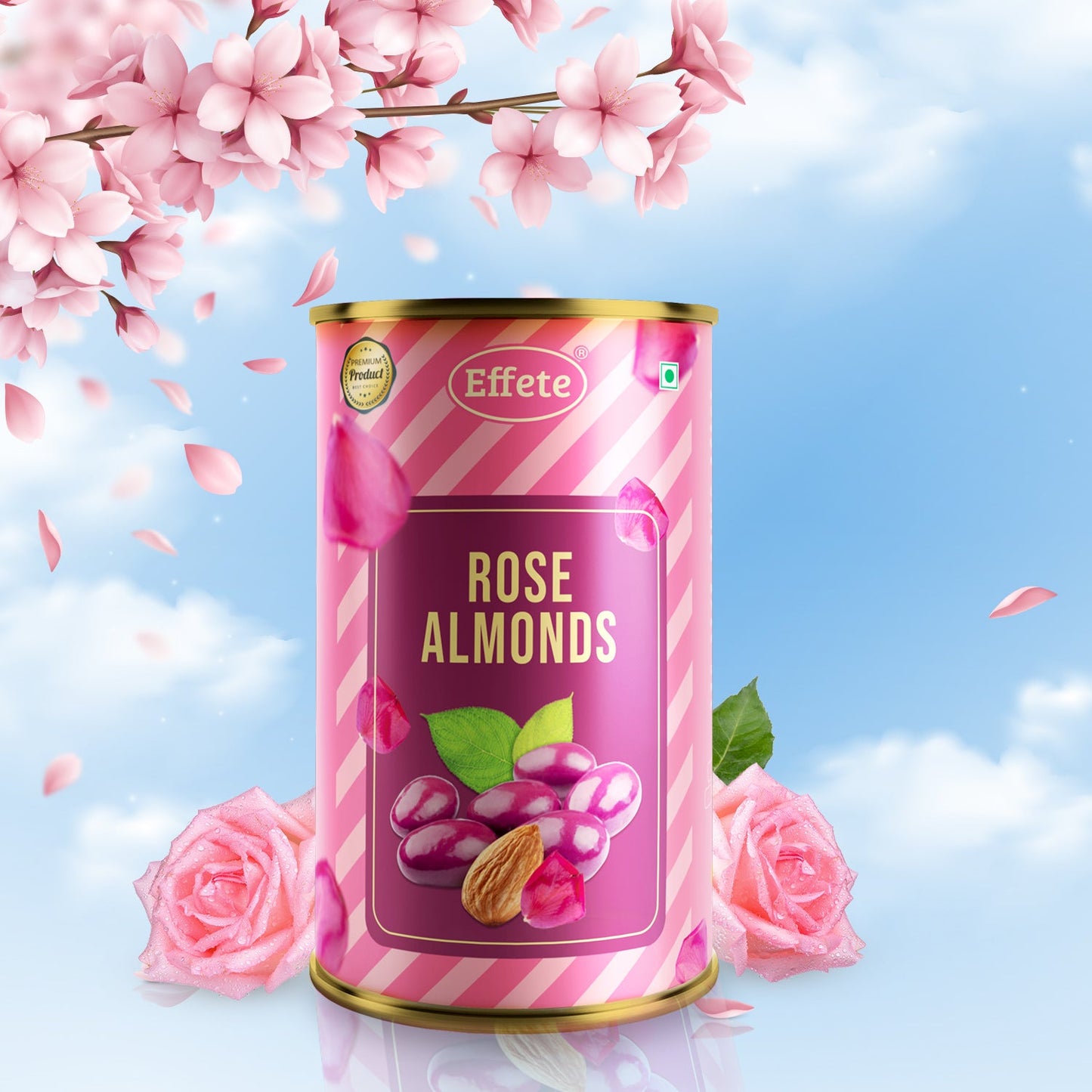 Effete Rose Almonds Chocolate