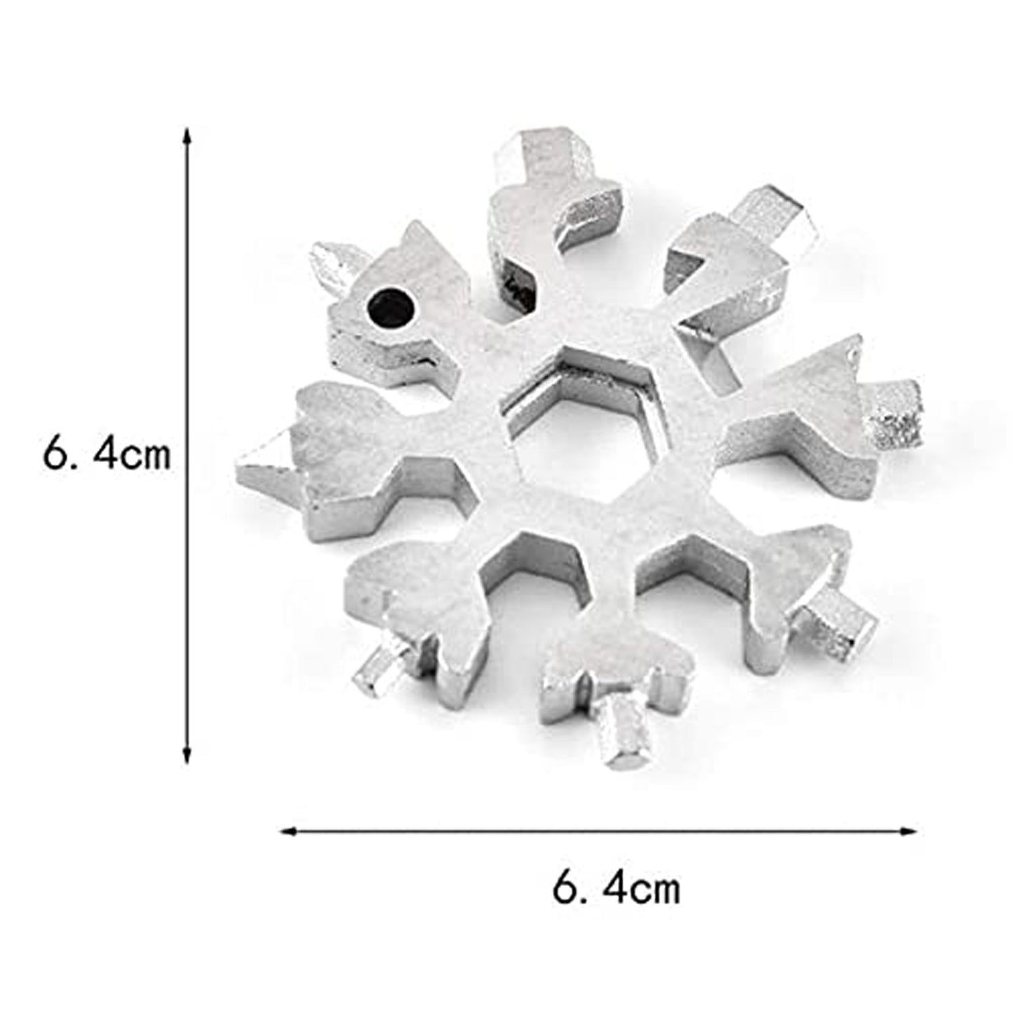 Snowflake Multi-tool Stainless Steel Snowflake Bottle Opener